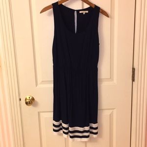 Adorable A-Line Navy Dress